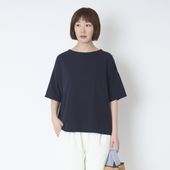 DAYS/5分袖ボートネックプルオーバー